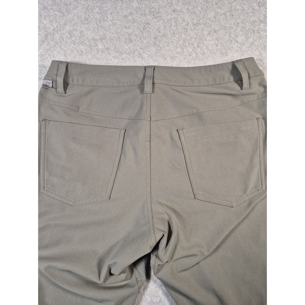 Lululemon ABC Warpstreme Mens Slim Fit  Pants Size 30X31 Olive Stretch - Picture 6 of 9